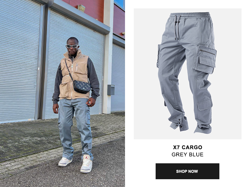 Discover the latest trends in Straight Cargo Pants. - Black Tailor