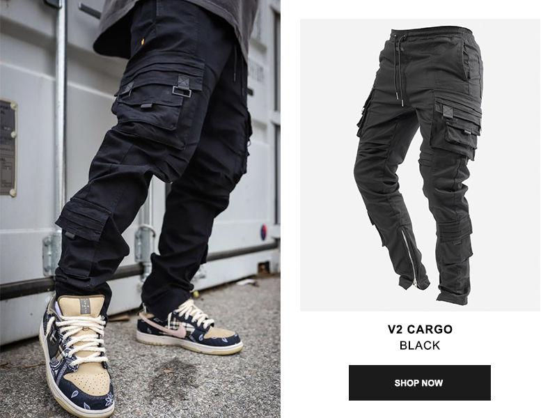 Good news V2 and N40 Cargo are back in stock! Black Tailor