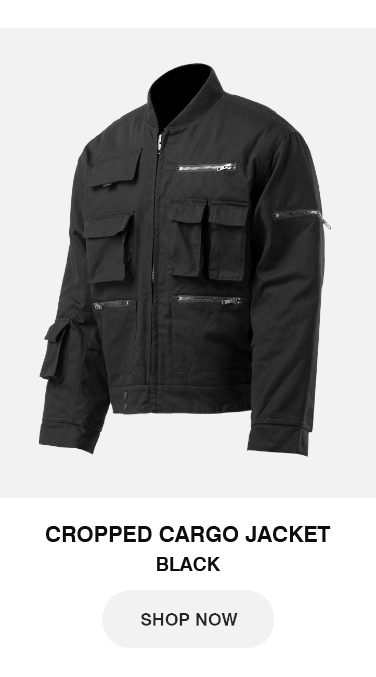 Cropped Cargo Jacket