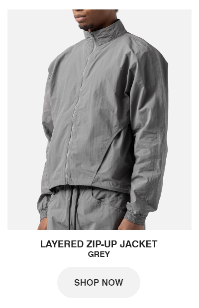 Layered Zip Up Jacket