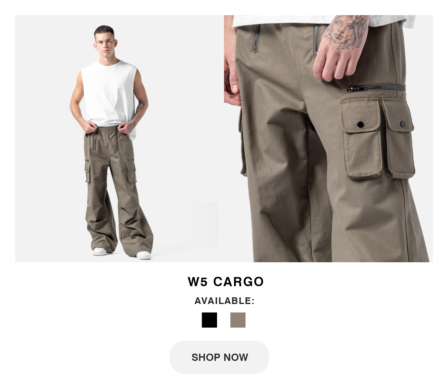 W5 Cargo Pants - Black  Blacktailor – BLACKTAILOR