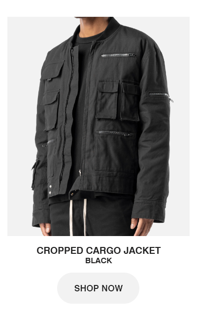 Cropped Cargo Jacket