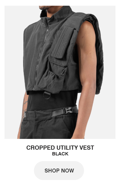 Cropped Utility Vest