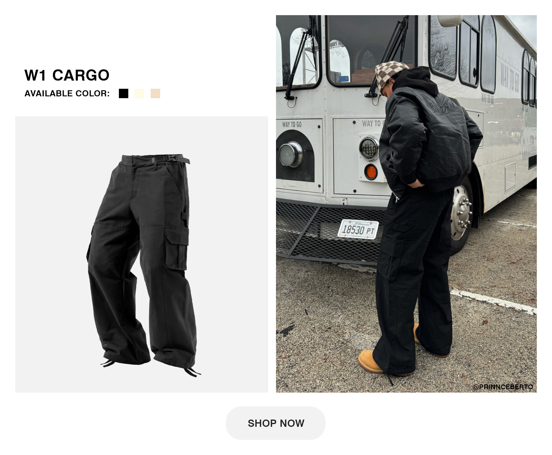 W1 Cargo Black