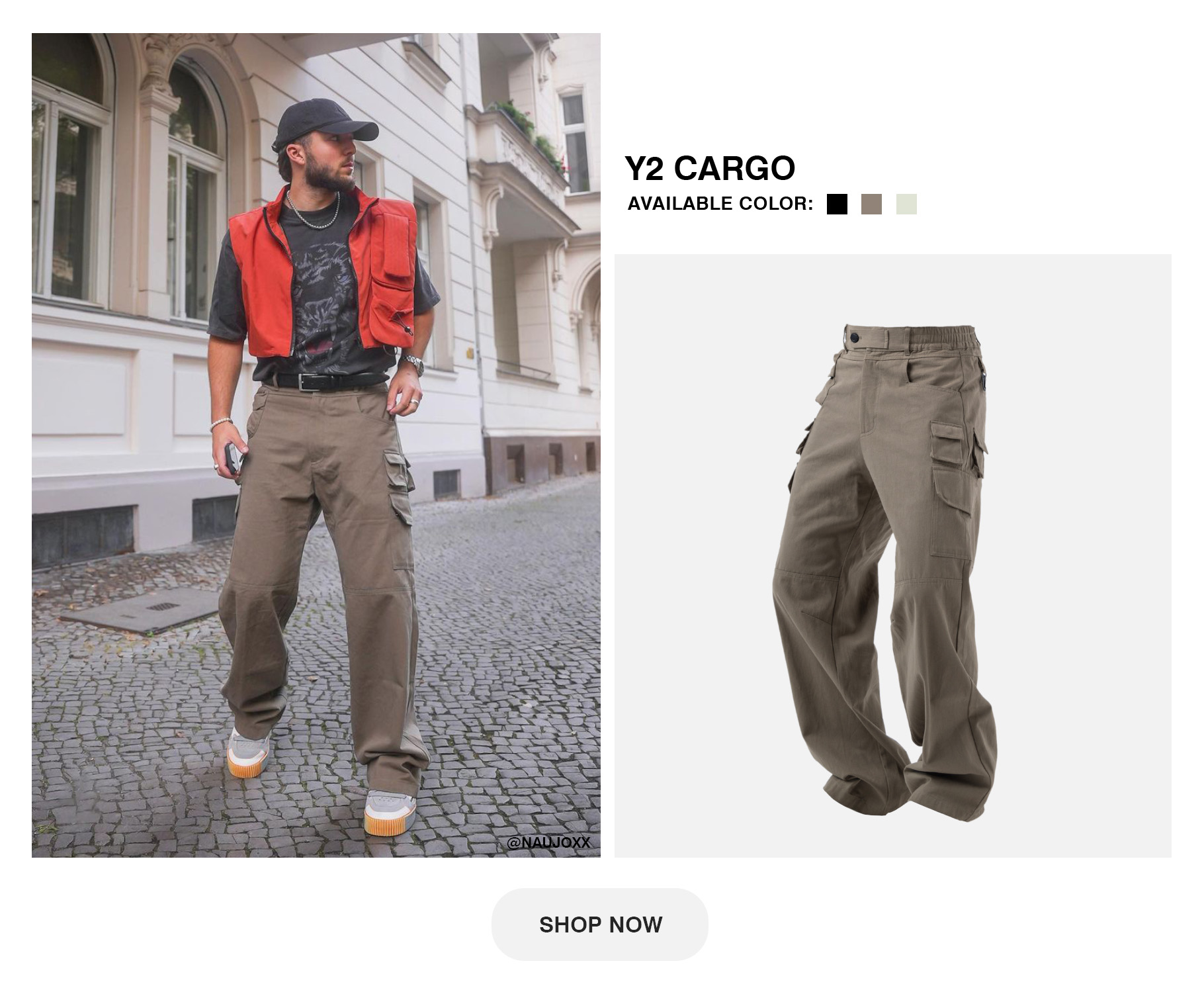 Y2 Cargo Olive