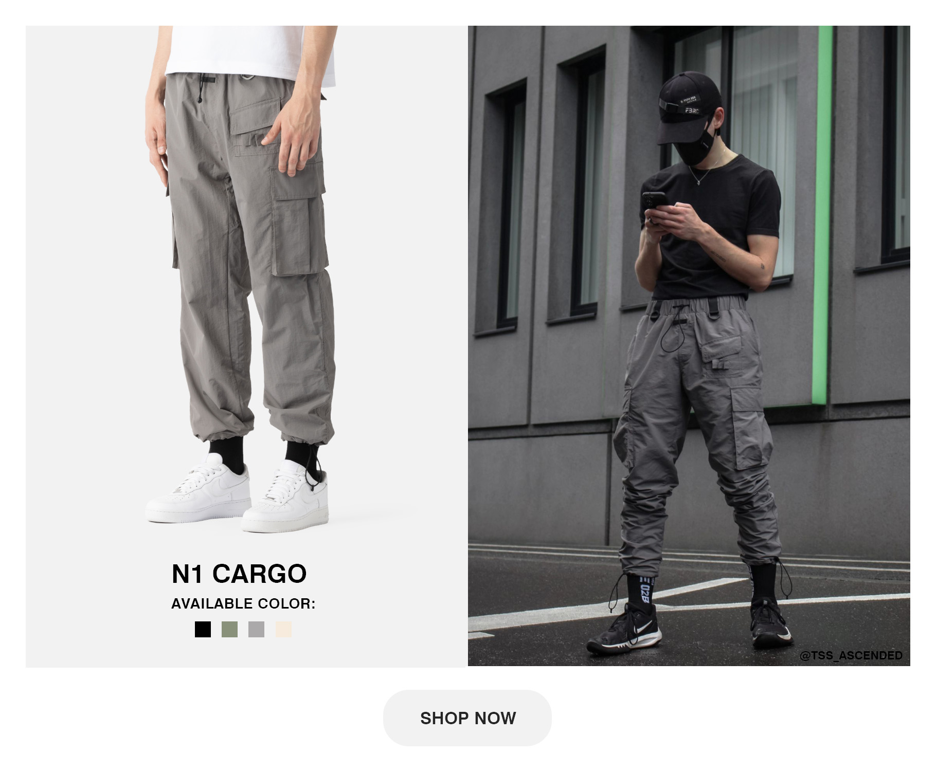 N1 Cargo Grey