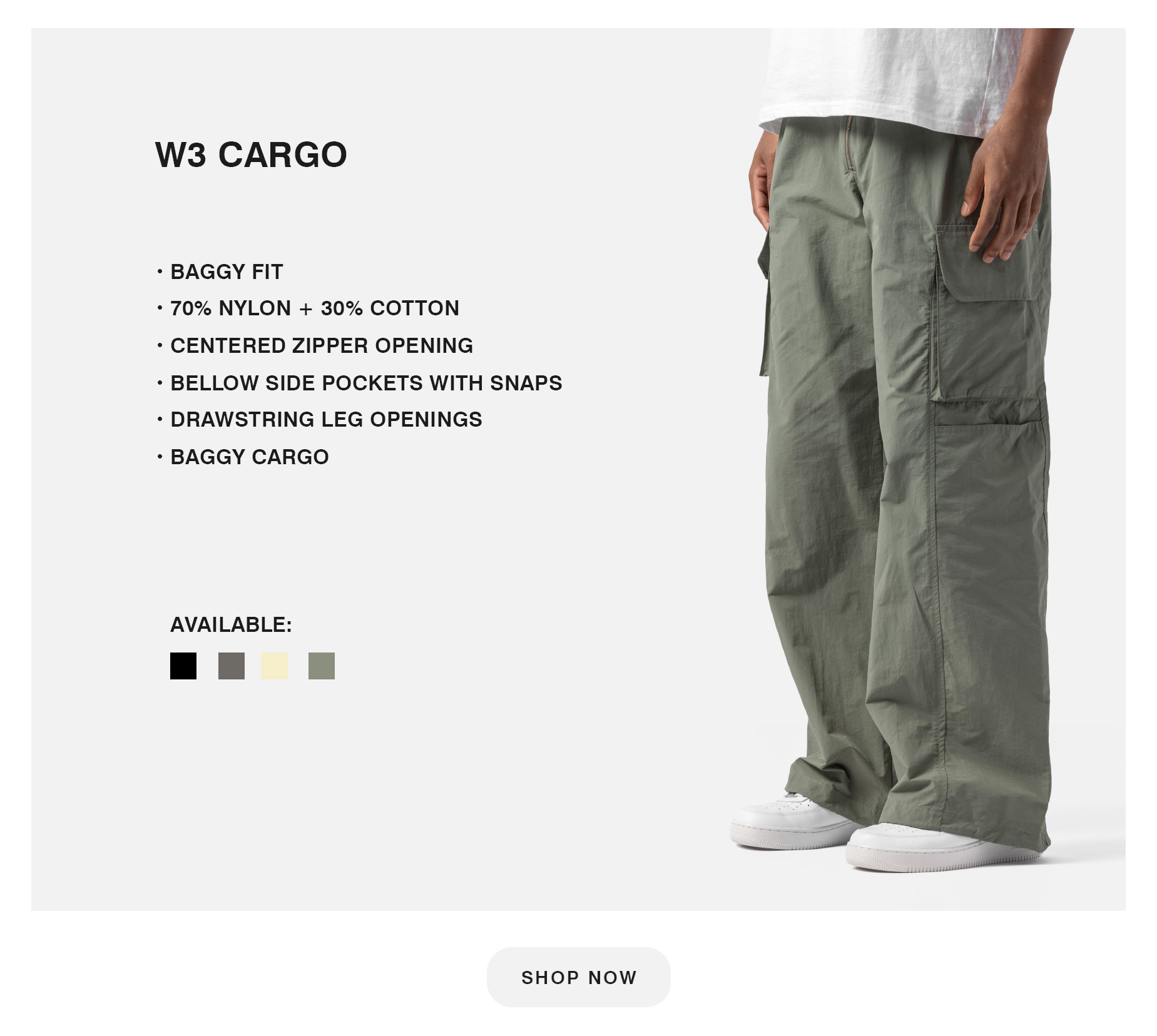 W3 Cargo Green