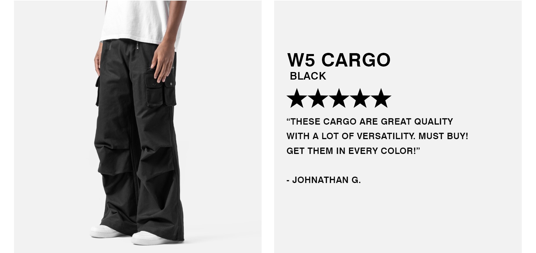 W5 Cargo Black