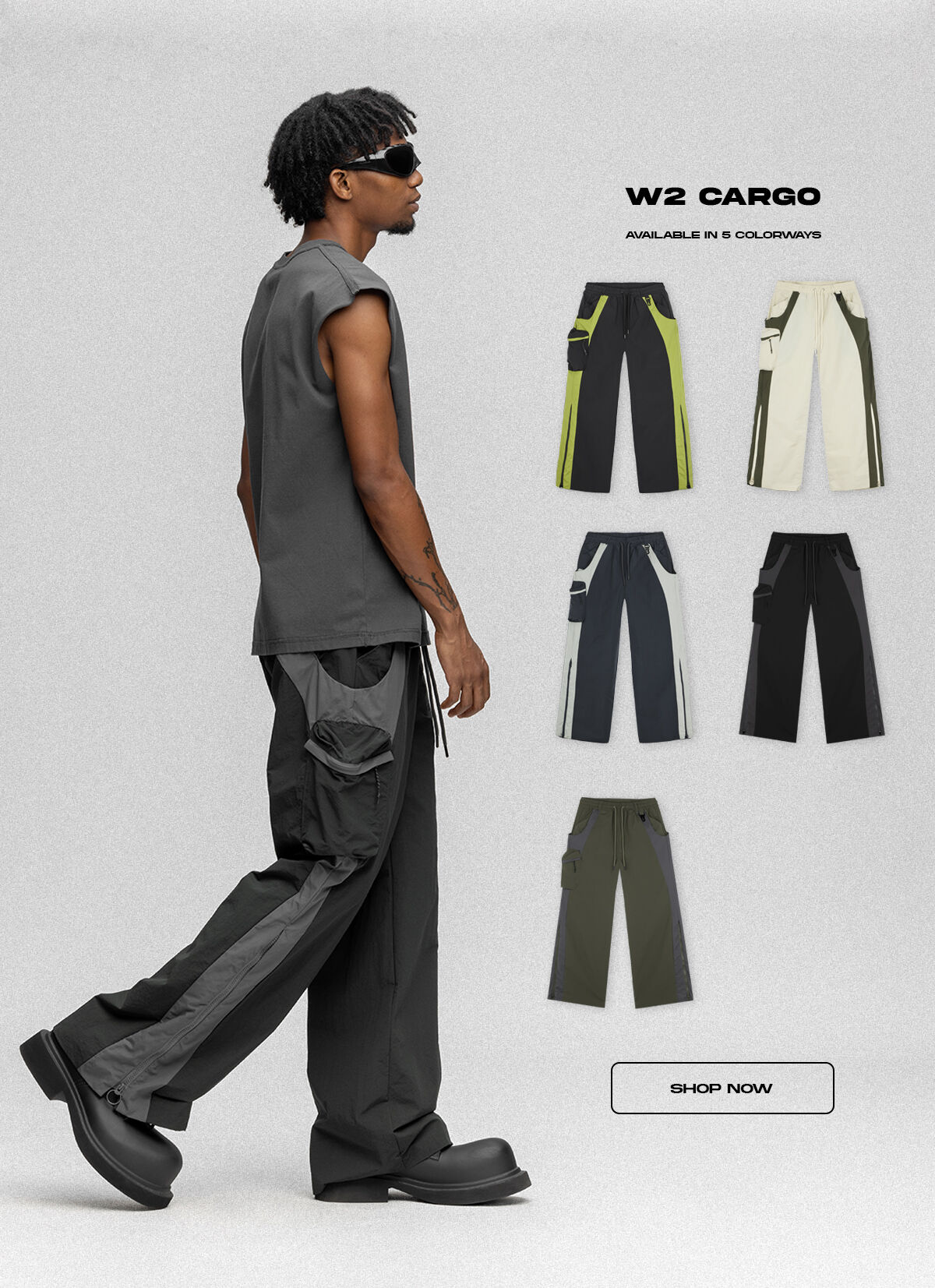 W2 Cargo Charcoal