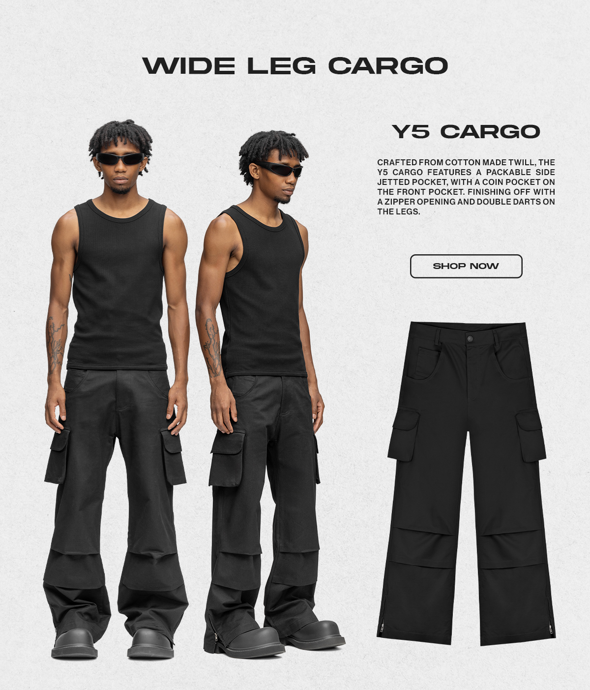 Y5 Cargo in Black