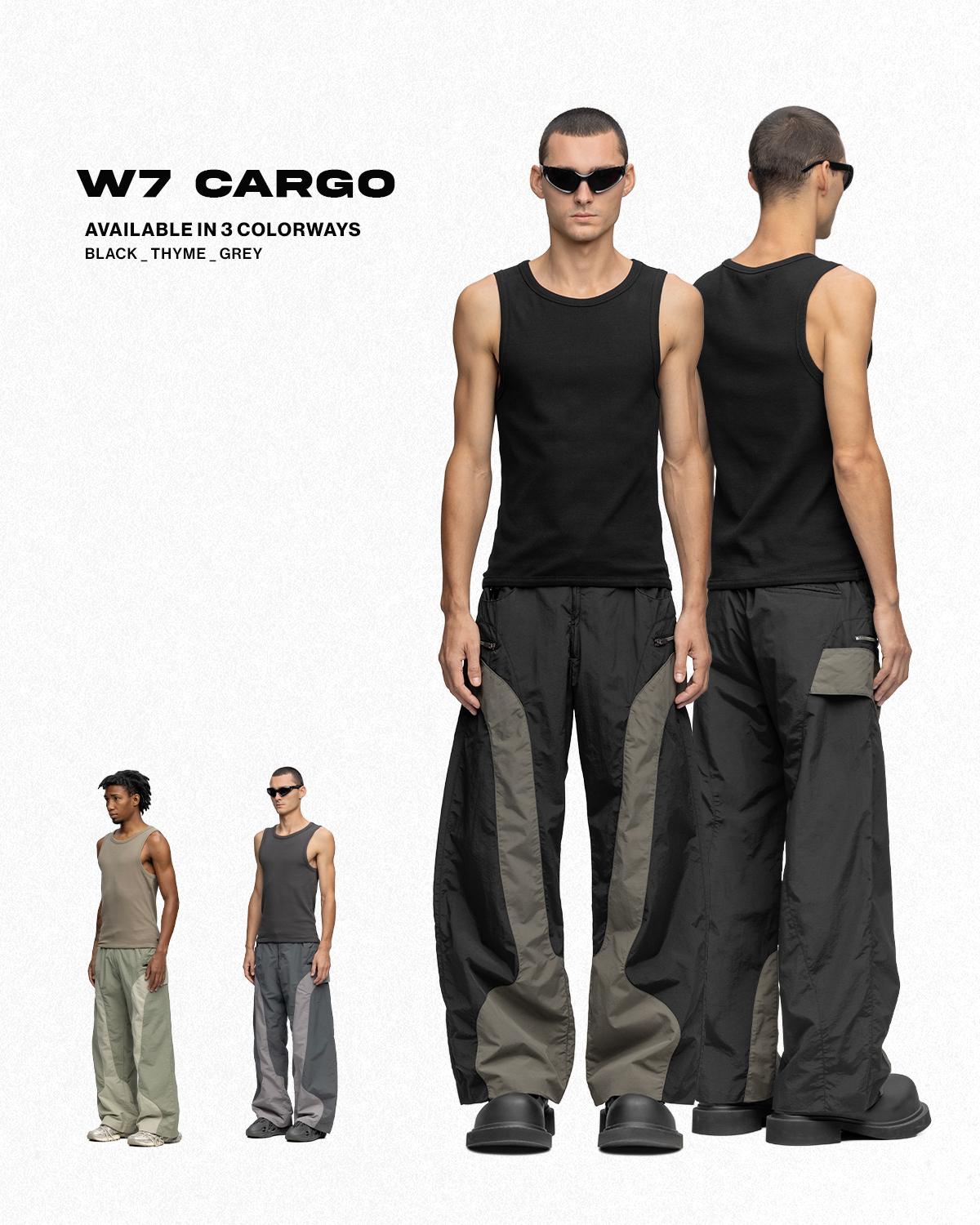 W7 Cargo Black